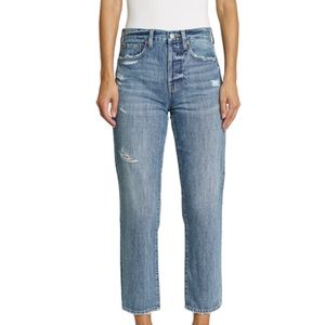 PISTOLA Charlie High Rise Straight Jean Denim in Style Antidote Size 28